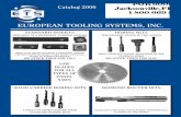 EUROPEAN TOOLING SYSTEMS, INC.€¦ · 5/16" X 1" X 25" TERSA KNIVES *All knives feature horizontal grind with a flat bottom. M2, M42 & SC AVA ILABLE UPON REQUEST Crush ground corrugations