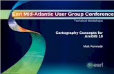 Esri Mid-Atlantic User Group Conference · • Can provider build web apps using online map? - Yes, the map and developer APIs will be freely available to provider for non-commercial