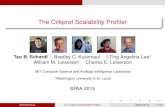 The Cilkprof Scalability Profiler · The Cilkprof Scalability Proﬁler Tao B. Schardl Bradley C. Kuszmaul I-Ting Angelina Lee William M. Leiserson Charles E. Leiserson MIT Computer