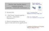 Cédric Deffayet Some new results about (APC, CNRS Paris) …gc.lpi.ru/proceedings/deffayet.pdf · 2012-06-09 · Some new results about massive gravity (and the « Vainshtein mechanism