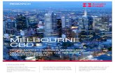 RESEARCH - Knight Frank€¦ · RESEARCH Melbourne CBD office market witnesses a further decline in vacancy rate The Melbourne CBD office market has virtually run out of office space.