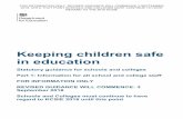 Free Safeguarding Resource Hub - Statutory guidance for schools … · 2018-06-25 · 3 . Summary . Keeping Children Safe in Education is statutory guidance that schools and colleges
