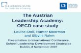 The Austrian Leadership Academy: OECD case study › education › school › 39632398.pdf · The Austrian Leadership Academy: OECD case study Louise Stoll, Hunter Moorman and Sibylle