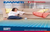 Floor Heating Systems - arbs.com.au · floor heating is allergy free, and the system can also be used in conjunction with other hydronic components such as panel radiators, heated