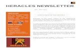 heracles newsletter 9 - HERACLES project › ... › heracles_newsletter_9.pdf · Welcome to the ninth edition of the HERACLES Newsletter. This final issue is focused on the conlcusions