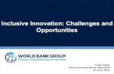 Inclusive Innovation: Challenges and Opportunities Inclusive Innovation: Challenges and Opportunities