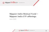 Nippon India Mutual Fund Nippon India ETF offerings · Bank Limited reconstruction scheme, 2020. As per point 3(8)(a) of the notification, there shall be a lock-in period of three