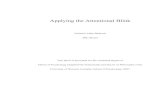 Applying the Attentional Blink - the UWA Profiles and Research … · Applying the Attentional Blink Nicholas Allan Badcock BSc (Hons) This thesis is presented for the combined degree
