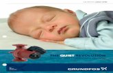 THE QUIET REVOLUTION - Grundfos · THE QUIET REVOLUTION Grundfos Pumps is the only manufacturer of large, wet-rotor circulators in the U.S. commercial market with a proven track record