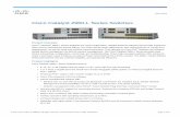 Cisco Catalyst 2960-L Series Switches Data Sheet · Cisco Catalyst 2960-L Series Switches support both IEEE 802.3af PoE and IEEE 802.3at PoE+ (up to 30W per port) to deliver a lower