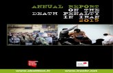 ANNUAL REPORT ON THE DEATH PENALTY IN IRAN 2015 · ANNUAL REPORT ON THE DEATH PENALTY IN IRAN 2015 EXECUTION TRENDS UNDER PRESIDENT ROUHANI Since the election of Hassan Rouhani in