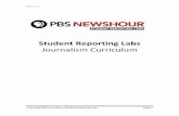 Student Reporting Labs Journalism urriculum - STEVENSON ENGLISHstevensonsdhsenglish.weebly.com › uploads › 5 › 6 › 9 › 6 › 56963589 … · 2019-11-02 · Student Reporting