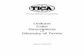 Uniform Color Descriptions - The International Cat Association · 74 Tabby Divisions. ... 10 76 Any Color with White Divisions. ... TICA Uniform Color Descriptions, Page 1 Version
