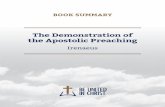 Irenaeus - Be United in Christ · The Demonstration of the Apostolic Preaching – Irenaeus Author Irenaeus (c. 140–202) is considered to be the most important theologian of the