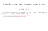 Class Notes 7008 Macroeconomics Spring 2003 … › ~ehrbar › macrec.pdfContents Chapter 1. Syllabus for Econ 7008, Spring 2003 7 Chapter 2. Who is Who in Macroeconomics 11 1. Demand