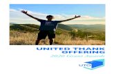 UNITED THANK OFFERING › files › uto_2020_grants_brochure_web.pdf · UNITED THANK OFFERING 2020 Grant Awards Thank you to everyone who, through a personal spiritual discipline