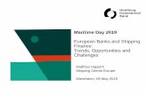European Banks and Shipping Finance: Trends, Opportunities ... · European Banks and Shipping Finance: Trends, Opportunities and Challenges Matthias Happich Shipping Clients Europe
