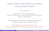 Integer programming approach to statistical [0.8ex ...€¦ · 3 Linear programming approach 4 Integer programming approach Characteristic imset 5 Comparison with other approaches