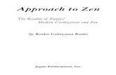 Approach to Zen - Terebess Online BOOK ONE I The Reality of Zazen, I 1. The Meaning of Doing Zazen,