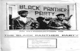 AN INTRODUCTION TO - Freedom Archives · 2015-08-28 · AN INTRODUCTION TO BL CK PANTHER· WRITTEN BY: THE JOHN BROWN SOCIETY (P.O. BO X 3236 ... supported the demand that Huey Newton