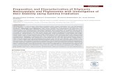 i Preparation and Characterization of Silymarin Nanocrystals and … · 2018-11-16 · Preparation and Characterization of Silymarin Nanocrystals and Phytosomes with Investigation
