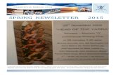 SPRING NEWSLETTER 2015 - Amazon S3...SPRING NEWSLETTER 2015 Spring 2015 Looking back at the fastest YARRA crew….Phew look at that time they did.. The arambah and five other Mighty