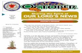 October 2019, Volume 52, No. 10 Sharing the Spirit of see ......OUR LORD’S NEWS A PUBLICATION OF OUR LORD’S LUTHERAN CHURCH ... return to their rightful place as members of a community.