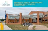 PROPOSED CAPITAL IMPROVEMENT PROGRAM (CIP) FY 2021-25 · Capital Improvement Program ... The identified needs are included in the schedule of projects for the five-year timeframe.