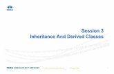 Session 3 Inheritance And Derived Classesread.pudn.com/downloads183/doc/855724/ILP_C++Unix_Stream_C+… · Friend functions Redefinition of base class functions Scope Resolution Access