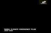 Yarra Climate Emergency Plan€¦ · 3 MAYOR’S FOREWORD 4 EXECUTIVE SUMMARY 5 OVERVIEW OF CLIMATE EMERGENCY PLAN 7 INTRODUCTION 9 The climate emergency 9 Local climate impacts 10