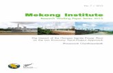 PAPER NO. 7 - Mekong Institute › uploads › tx_ffpublication › ... · 2020-01-09 · PAPER NO. 7 / 2015 Mekong Institute Research Working Paper Series 2015 The Impact of the