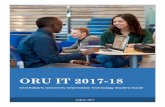 ORU IT 2014-15 › pdfs › information-technology › oru-it-student-guide.pdf · • ORU IT cannot assist in the recovery or the re-installation of operating systems. • ORU IT