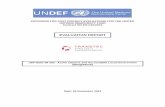 EVALUATION REPORT - United NationsPROVISION FOR POST PROJECT EVALUATIONS FOR THE UNITED NATIONS DEMOCRACY FUND Contract NO.PD:C0110/10 EVALUATION REPORT UDF-BGD-08-250 - Active Citizens