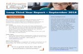 Loop Third Year Report September 2018 - Prevention Annual... · Loop Third Year Report –September 2018 Acknowledgements: The Fall Prevention Community of Practice (CoP) would like
