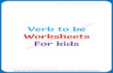 Verb to be Worksheets€¦ · 4. you _____ my best student. a) is b) are c) am 5. I _____ a computer engineer. a) is b) are c) am 6. Maya _____ a cook. a) is b) are c) am (Key) Verb