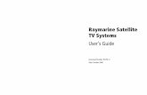 Raymarine Satellite TV Systems - Busse Yachtshop › pdf › raymarine-45stv-60stv-manual.pdfSatellite TV system. This handbook covers the following models: • 45STV Satellite TV