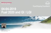 ExpoShipping ExpoMaritt 04-04-2019 Fuel 2020 and GI / LGI...Most comprehensive engine programme Diesel engines from 450 kW to 82,440 kW Four-stroke engines 450 - 21.600 kW Two-stroke