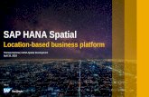 SAP HANA Spatial - LIST€¦ · 19-04-2018  · SAP HANA Spatial Services Earth Observation Processing Raw imagery (L1) Targeting EO specialist, researchers, and developers Spectral