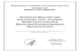 Department of Health and Human Services · Office of Evaluation and Inspections The Office of Evaluation and Inspections ... (formerly Noridian Mutual Insurance Company), whose home
