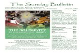 The Sunday Bulletin - Amazon Web Services › bulletins › 02 › 0898 › … · One, a marriage preparation retreat for engaged couples on July 13 -14. This retreat will take place