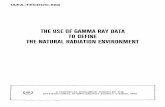 THE USE OF GAMMA RAY DATA TO DEFINE THE NATURAL … · THE USE OF GAMMA RAY DATA TO DEFINE THE NATURAL RADIATION ENVIRONMENT IAEA, VIENNA, 1990 IAEA-TECDOC-566 ISSN 1011-4289 Printed
