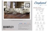 Brantley - Amazon S3€¦ · Brantley 5630 Available pieces Features your favorite sectional pieces, sofa, loveseat, sleeper, chair, ottoman, and storage ottoman The Castle ottoman