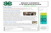 RILEY COUNTY 4-H NEWSLETTER 2019.pdf · 4 Riley County 4-H Ambassador Day Camp July 11-12, 2019, 8–4:30 pm both days Location: Pottorf Hall in Cico Park Event Registration: under