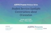 Method for Submitting Questions/Comments › aspph-wp-production › wp... · Additional Orientation Sessions International Student Orientation 3 day Orientation, week before New