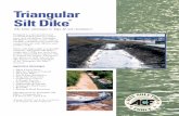 Triangular Silt Dike TM - ACF Environmental...Distributed by: ACF Environmental Inc. 2831 Cardwell Drive Richmond, Virginia 23234 (800) 448-3636 • FAX (804) 743-7779 Apron Staples