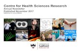 Centre for Health Sciences Research - University of Salford › __data › assets › ... › Health-Sciences... · Centre for Health Sciences Research Annual Newsletter Published