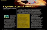 Dyslexia and Vision - seniainternational.orgseniainternational.org/wp-content/uploads/2014/02/...‘convergence insufficiency’16, ‘binocular instability’17 and ‘unstable or