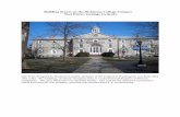 G Campus Building Stones - Dickinson College€¦ · Althouse Hall, dedicated in 1957. Stone is limestone, quarried in Jersey Shore, near Williamsport, PA. The stone looks like the