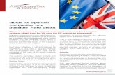 Guide for Spanish companies to a possible Hard Brexit · 2019-10-07 · Guide for Spanish companies to a possible Hard Brexit Following recent events in the United Kingdom, there