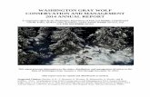 WASHINGTON GRAY WOLF CONSERVATION AND WASHINGTON GRAY WOLF CONSERVATION AND MANAGEMENT 2014 ANNUAL REPORT
